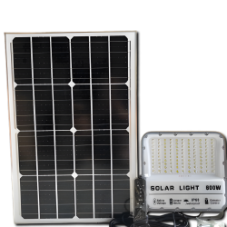(600W) Đèn Năng Lượng Mặt Trời Mắt Ngọc Cao Cấp 600W MN600+ Kikin Solar