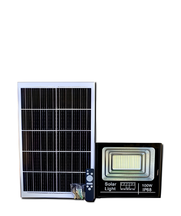 (100W) Đèn Pha Năng Lượng Mặt Trời 100W ZM100 Kikin Solar