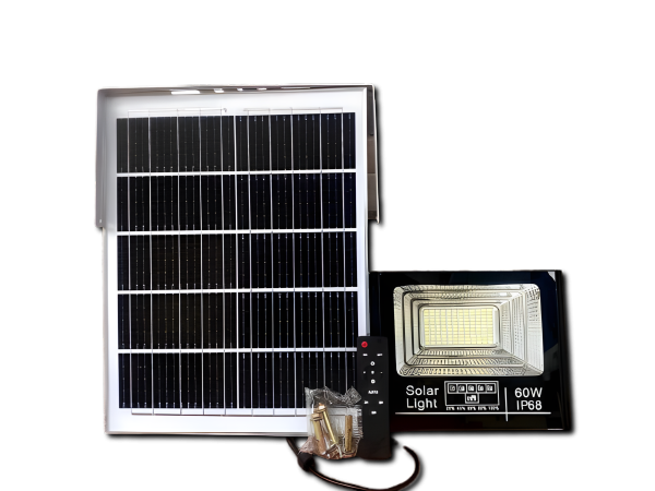 (60W) Đèn Pha Năng Lượng Mặt Trời 60W ZM60 Kikin Solar