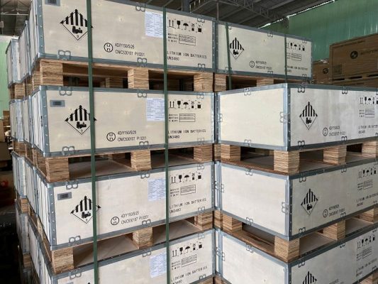 Đóng gói 1 Pallet Gigabox 10S