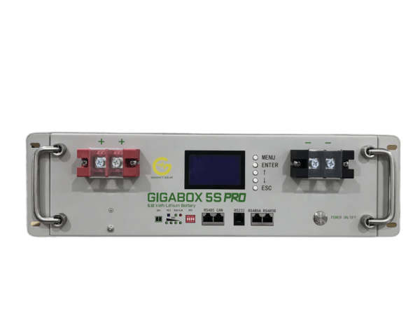 Pin lithium lưu trữ 5kwh Gigabox 5S PRO công nghệ LifePo4